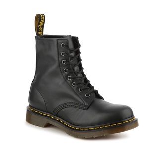 Dr Martens 1460 W Smooth Leather Lace Up Boots - Size 8